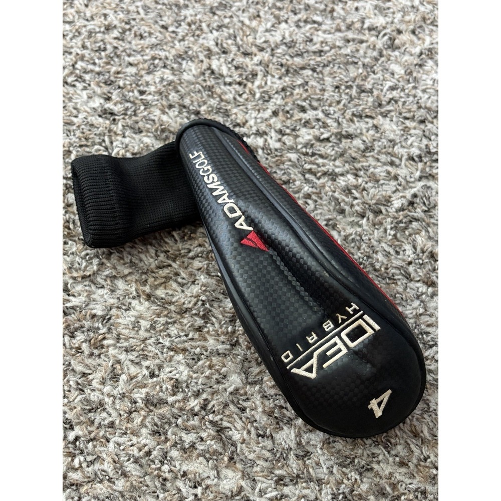 Adams Idea 4 Hybrid Golf Club Headcover Black Pullover